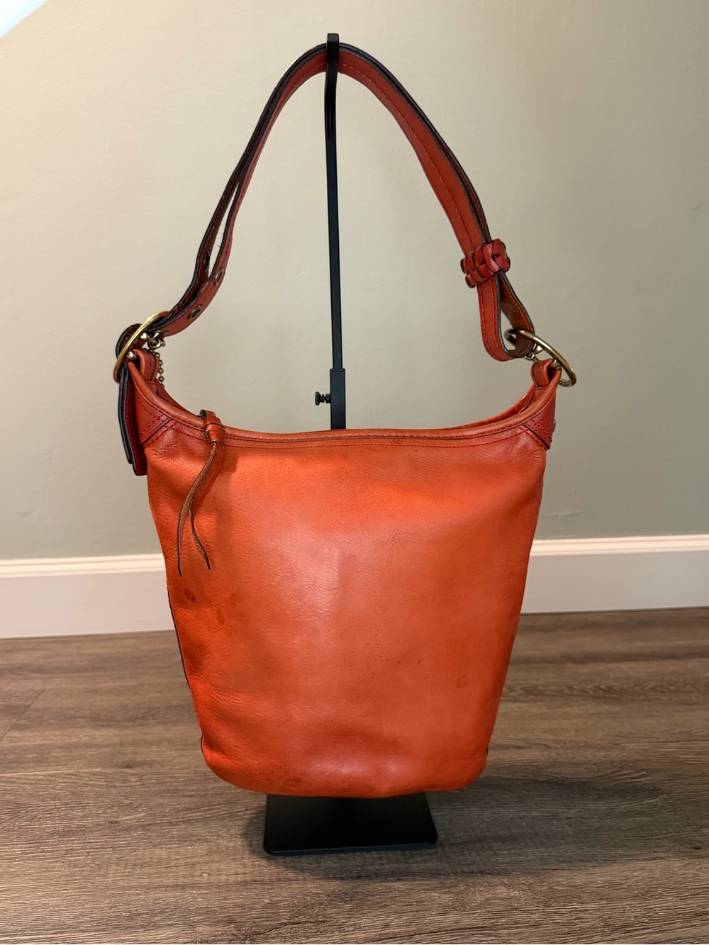 Coach Bleecker Duffle with Tattersall Interior - Picture 3 of 15